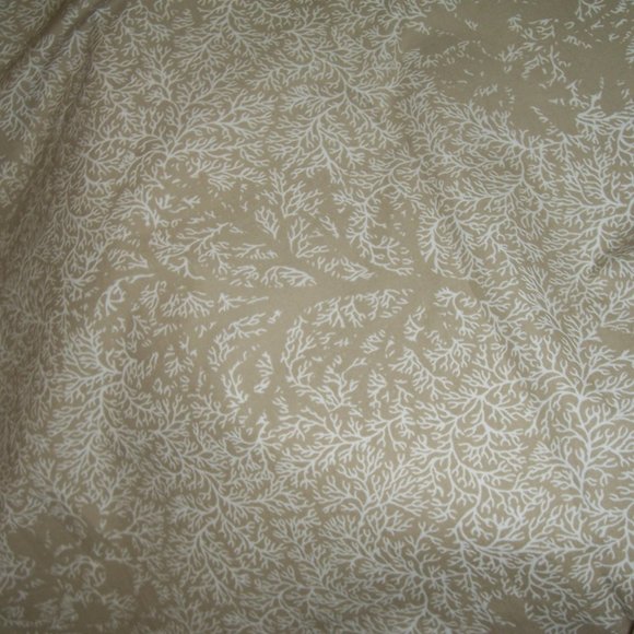 Martha Stewart MACY's Full/Queen Duvet Cover & 2 Pillow Cases "CORAL SPRAY" - Picture 7 of 7
